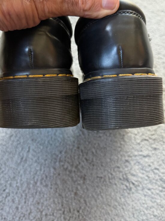 Dr. Martens 8053 Quad/Bex Platform Leather Shoes Black Unisex Men 10 / Women 11 main image 10